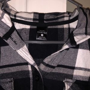 ‼️NWOT Men’s hooded flannel